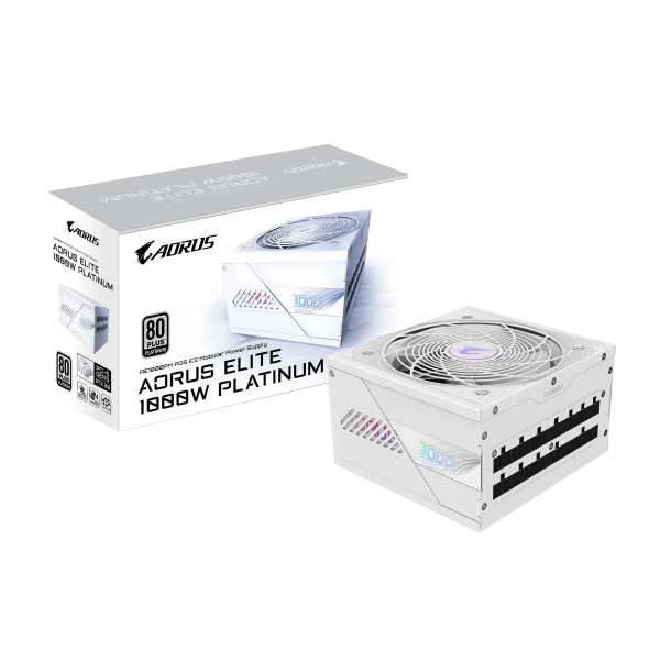 AORUS ELITE P1000W 80+ Platinum Modular PCIe 5.0 ICE