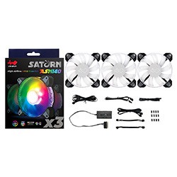 Inwin ASN140 Saturn ARGB with high airflow x3 kit