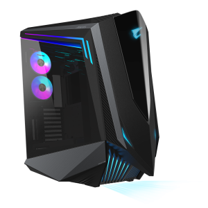 Gigabyte C700G - 4mm tempered Glass - black , Aorus