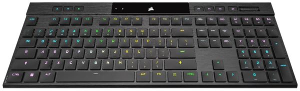 CORSAIR K100 AIR WIRELESS RGB Ultra-Thin Mechanical Gaming Keyboard - CHERRY MX Ultra Low Profile Tactile.