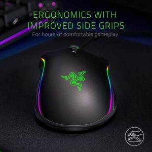 Razer Mamba Elite Wired Gaming Mouse - Optical, Form Factor - Right Hand, 16000 DPI