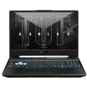 ASUS TUF GAMING A15 | 15.6-inch FHD (1920 x 1080) 16:9 | AMD Ryzen™ 5 7535HS Processor 3.3GHz (19MB Cache, up to 4.55 GHz, 6 cores, 12 Threads) | DDR5 8GB ( 8GB DDR5-5600 SO-DIMM) (max 32GB) | 512GB PCIe® 4.0 NVMe™ M.2 SSD | NVIDIA® GeForce RTX™ 2050